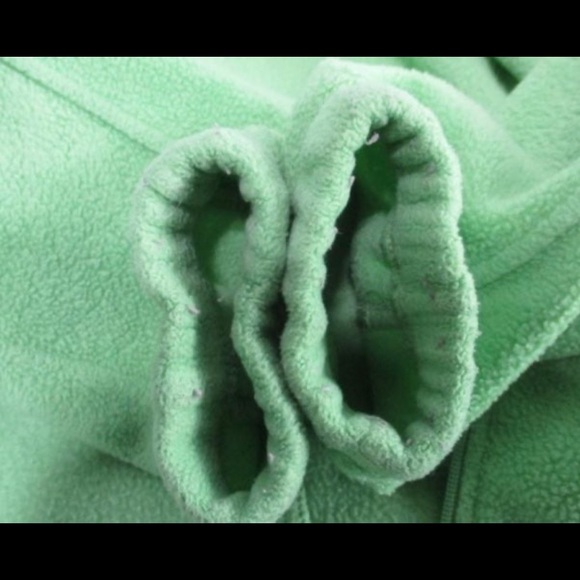Columbia Mint Green Fleece Jacket L - Picture 9 of 9
